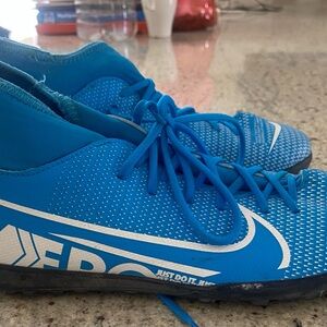 Nike Kids Bright Blue Athletic Sneakers